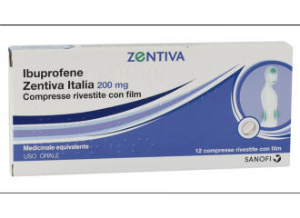 Ibuprofene zentiva italia 200 mg compresse rivestite con film  ibuprofene  medicinale equivalente