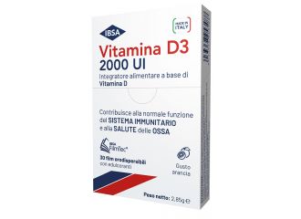 Vitamina d3 ibsa 2000 ui 30 film orodispersibili