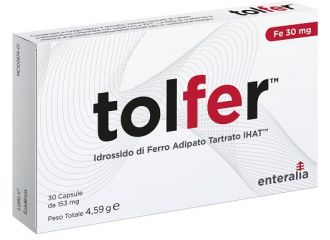 Tolfer ihat idrossido ferro adipato tartrato nano 30 capsule