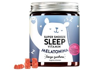 Super snooze sleep vitamin with melatonin sugarfree 45 caramelle gommose