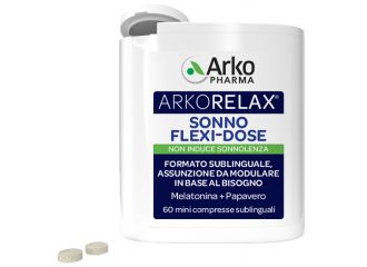 Arkorelax sonno flexi dose 60 mini compresse