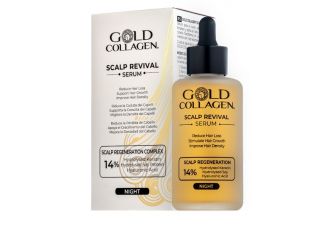 Gold collagen scalp revival serum 100 ml