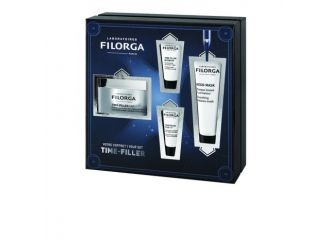 Home  Filorga Time-Filler 5xp Trattamento Anti-Rughe Viso & Collo Crema Giorno 50ml + Contorno occhi + Time Filler Intensive + Meso-Mask in Omaggio Filorga Time-Filler 5xp Trattamento Anti-Rughe Viso & Collo Crema Giorno 50ml + Contorno occhi + Time Fille