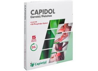 Capidol cerotti dermici high concentration frozen phospholipo 5 pezzi