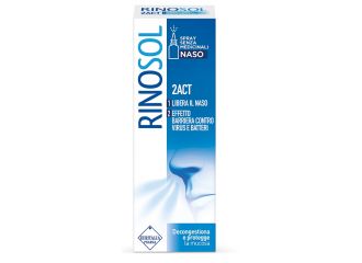 Spray nasale rinosol 2act 15 ml