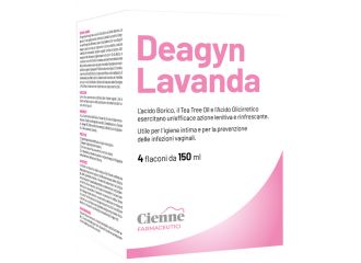 Deagyn lavanda vaginale 4 flaconi