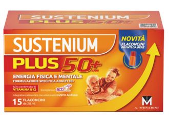 Sustenium plus 50+ 15 flaconcini