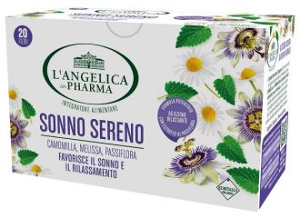 L'angelica tisana sonno sereno 20 filtri