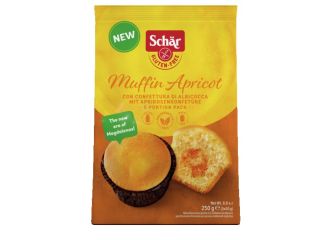 Schar muffin apricot 5 pezzi da 50 g