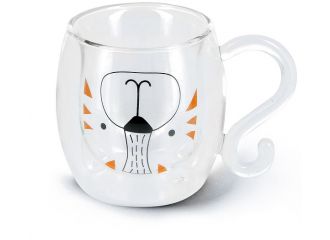 Neavita mug vetro doppio muro tigro tea & friends 250 ml