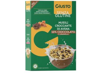 Giusto senza glutine muesli avena cioccolato 275 g